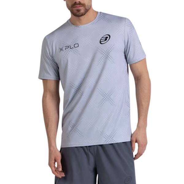 Camiseta Bullpadel Di Nenno 26I Gris Claro Camiseta Bullpadel Di Nenno 26I Gris Claro