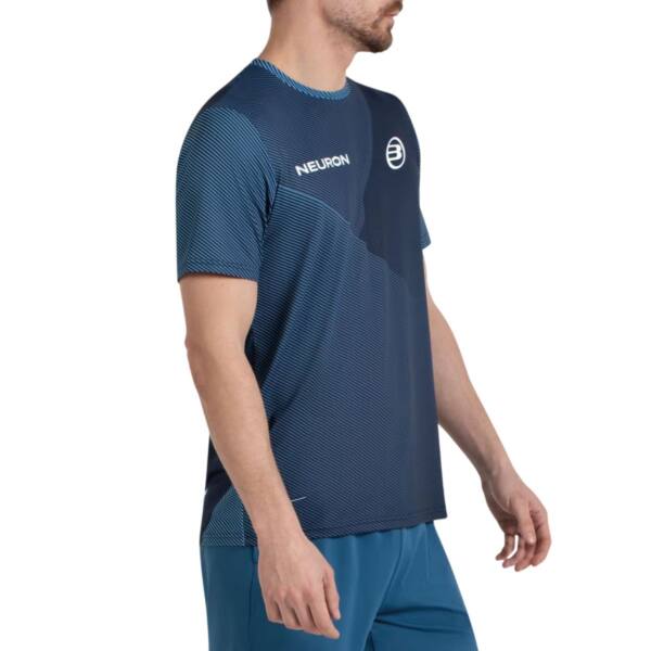 Camiseta Bullpadel Chingotto 26I Azul Atómico