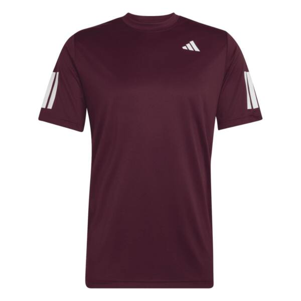 Camiseta Adidas Club 3STR Maroon