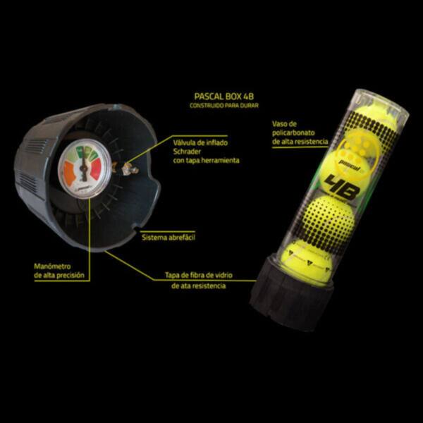 Presurizador pelotas Pascal Box 4B