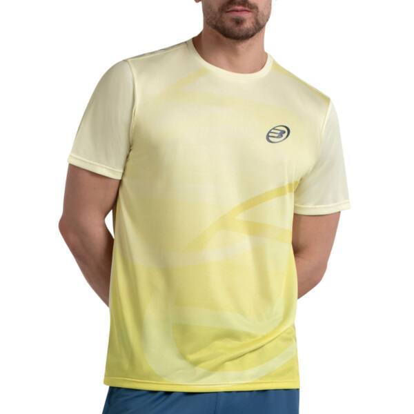 Camiseta Bullpadel Cayon Amarillo