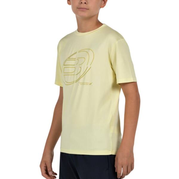 Camisetas Bullpadel Cuno Junior Amarillo Vigore