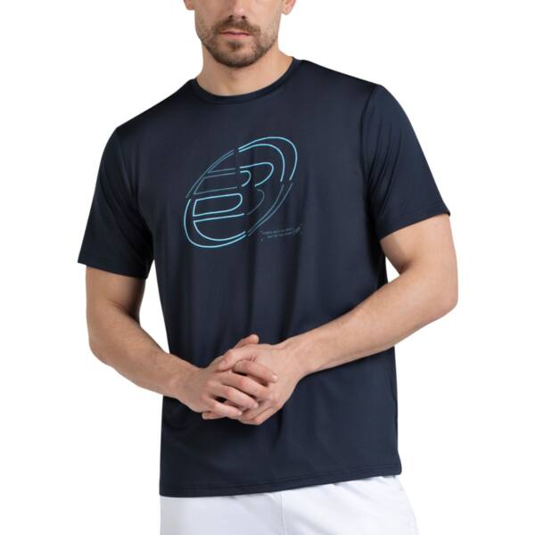 Camiseta Bullpadel Cuno Azul Marino Camiseta Bullpadel Cuno Azul Marino