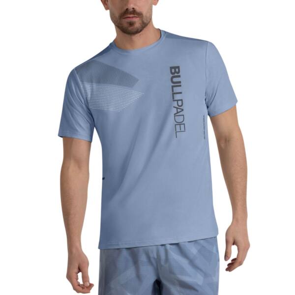 Camiseta Bullpadel Mistel Azul Acero Camiseta Bullpadel Mistel Azul Acero
