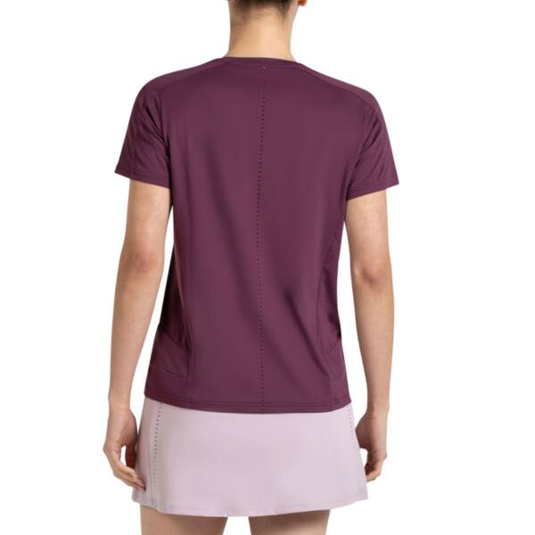 Camiseta Bullpadel Omur Ciruela W
