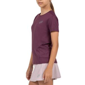 Camiseta Bullpadel Omur G Junior Ciruela