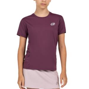 Camiseta Bullpadel Omur G Junior Ciruela