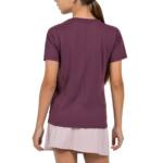 Camiseta Bullpadel Omur G Junior Ciruela