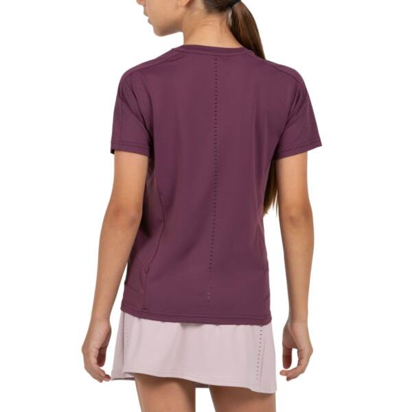 Camiseta Bullpadel Omur G Junior Ciruela