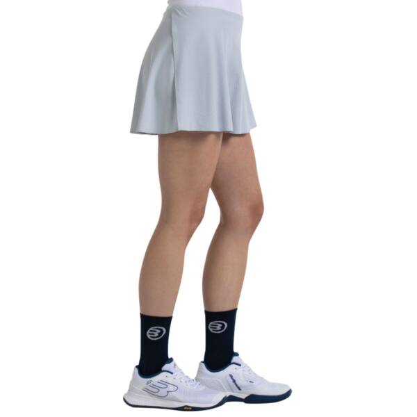Falda Bullpadel Pionir Gris Claro