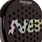 Detalle de la Pala Enebe Mustang Silver 3K