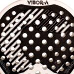 Detalle de la Pala Vibora Yarara Pro White 2.0 2026