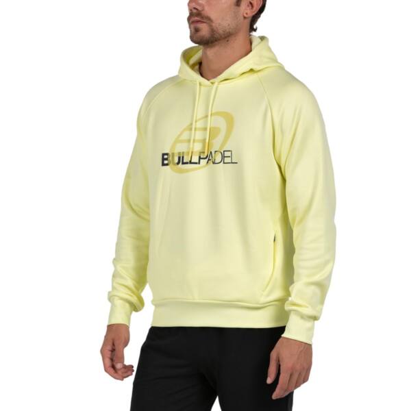Sudadera Bullpadel Eira Amarillo