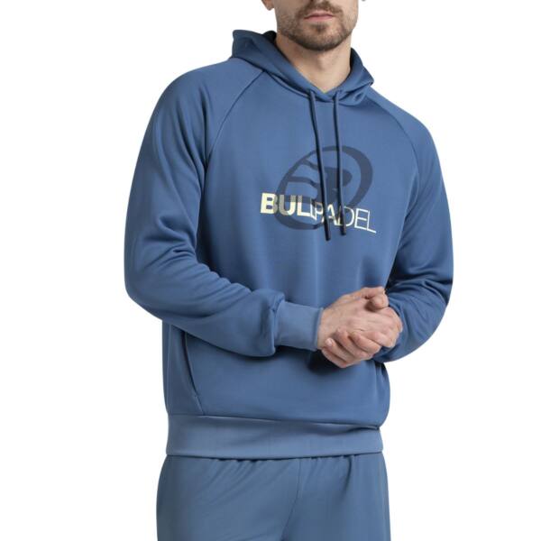 Sudadera Bullpadel Eira Azul Atómico
