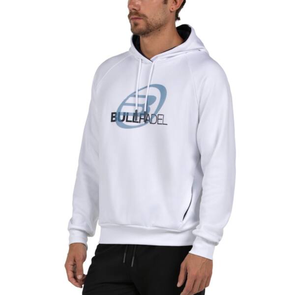 Sudadera Bullpadel Eira Blanco