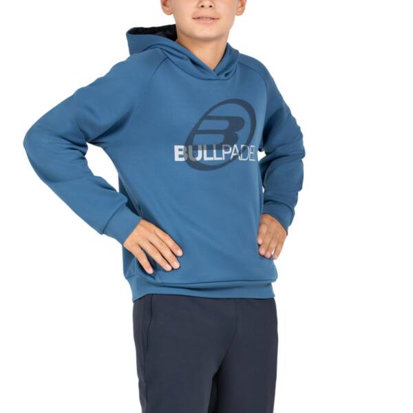Sudadera Bullpadel Eira Junior Azul Atómico