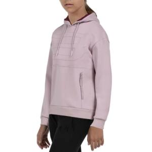 Sudadera Bullpadel Eolia G Rosa Sombra