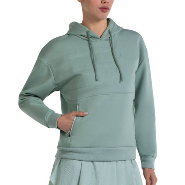 Sudadera Bullpadel Eolia Jade W
