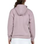 Sudadera Bullpadel Eolia Rosa Sombra W