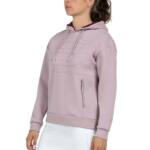 Sudadera Bullpadel Eolia Rosa Sombra W